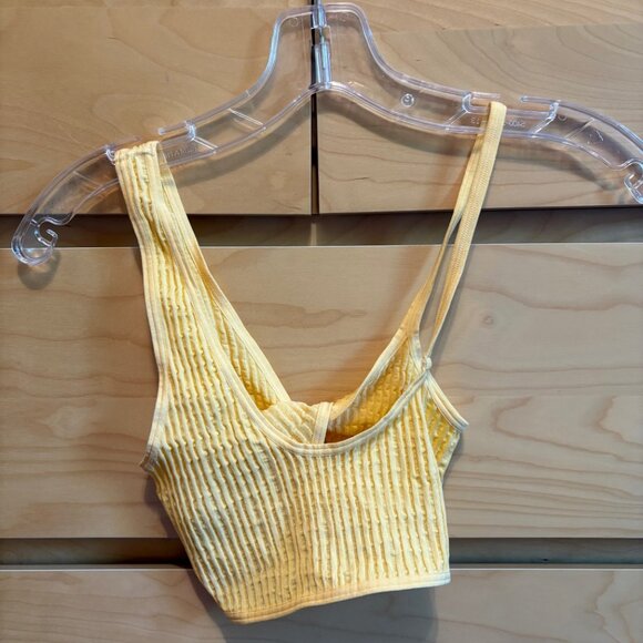 NWOT Out from Under Urban Outfitters Seamless Pale Orange Bralette, Size: XS-S - Picture 2 of 3